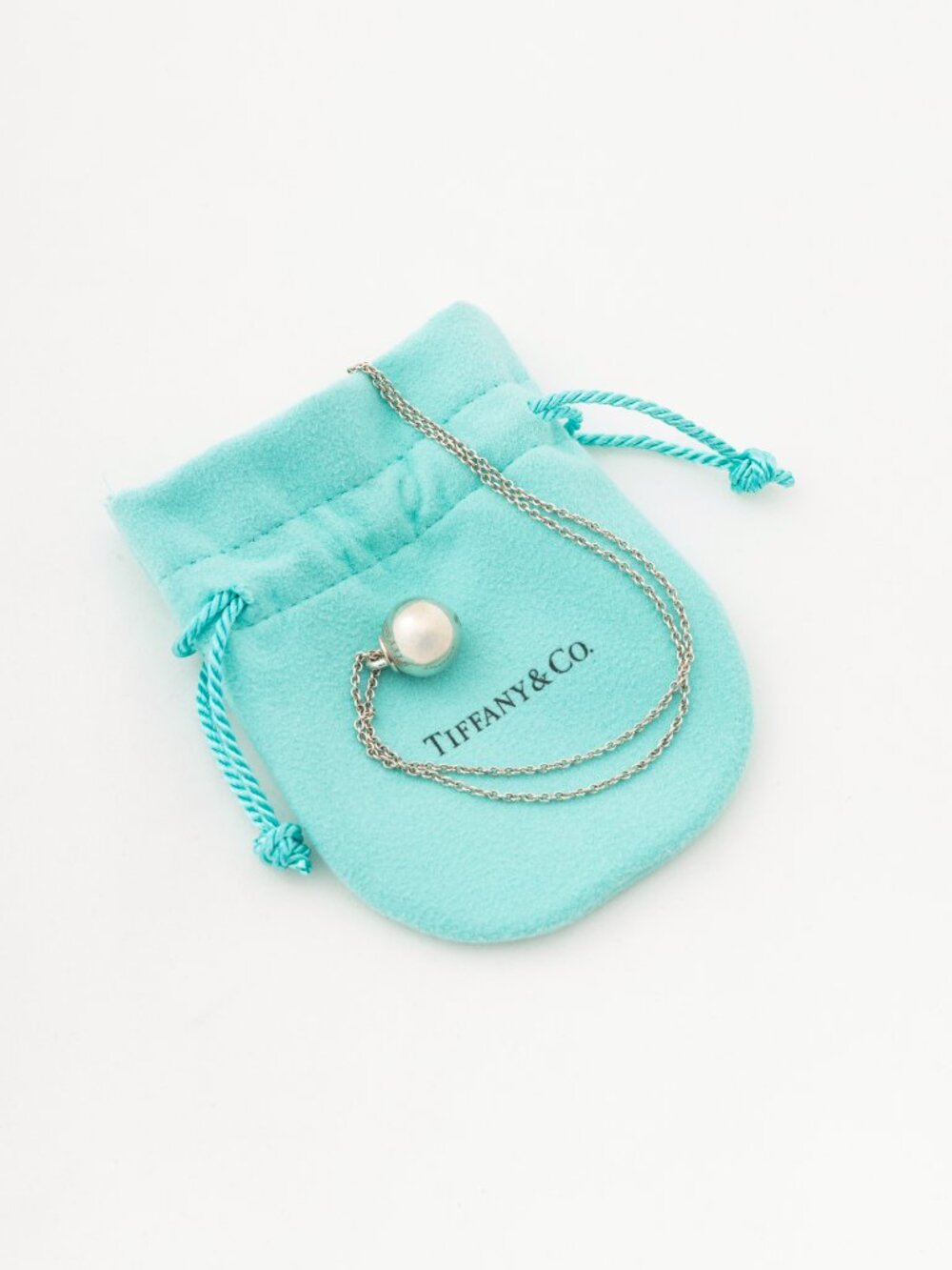 Tiffany & Co. HardWear Sterling Silver Ball-Pendant Chain Necklace